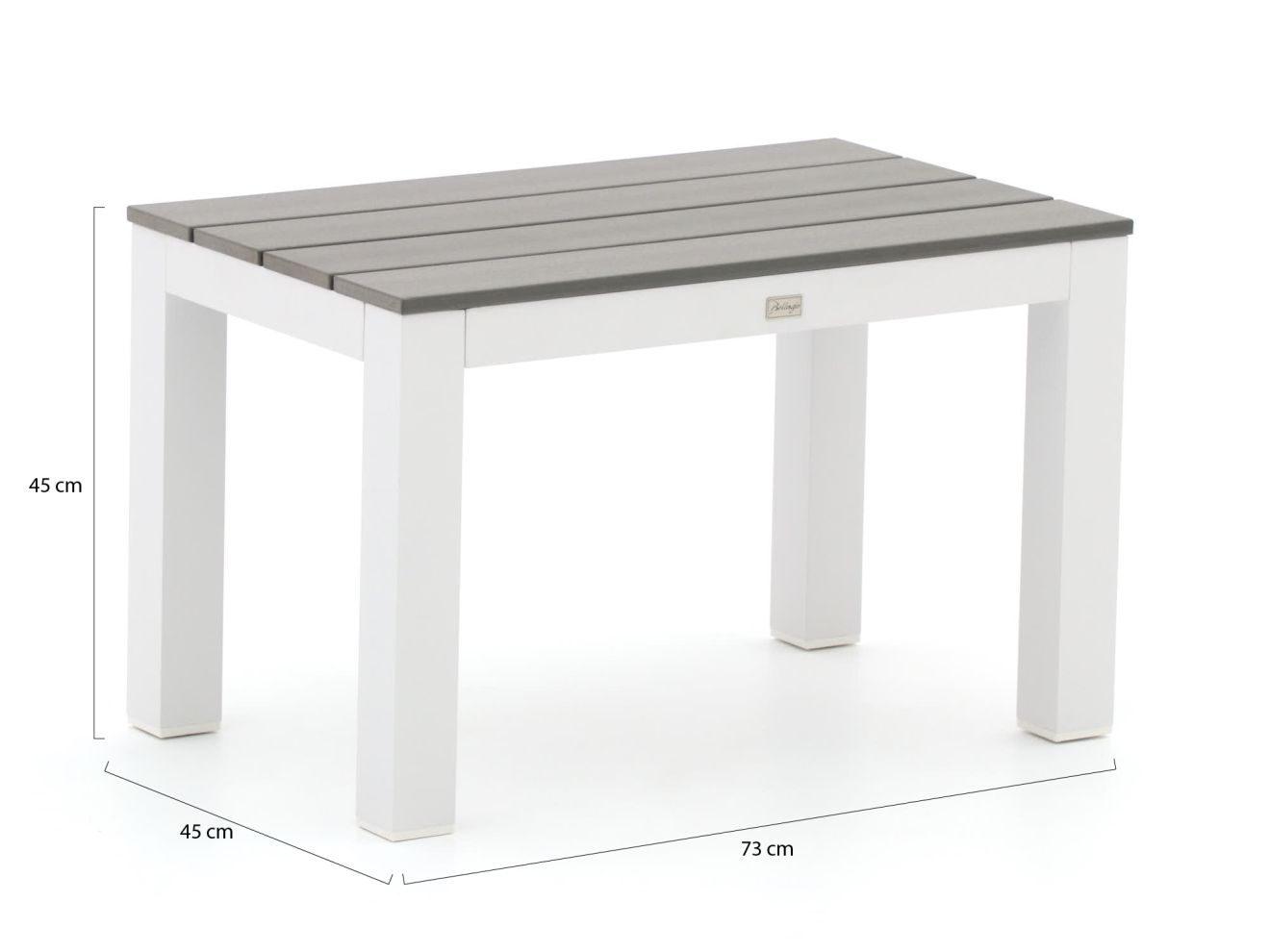 Bellagio Fidenza Picknickbank 73x45x45 cm günstig online kaufen