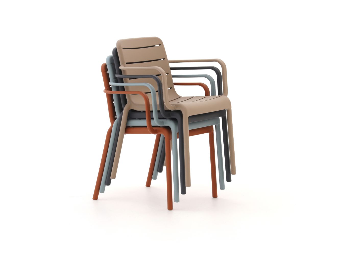 Forza Narni Gartenstuhl stapelbar Orange