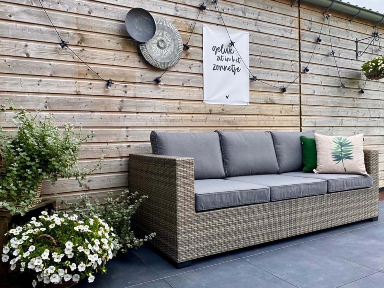 Forza Giotto Gartensofa für 3 Personen ...