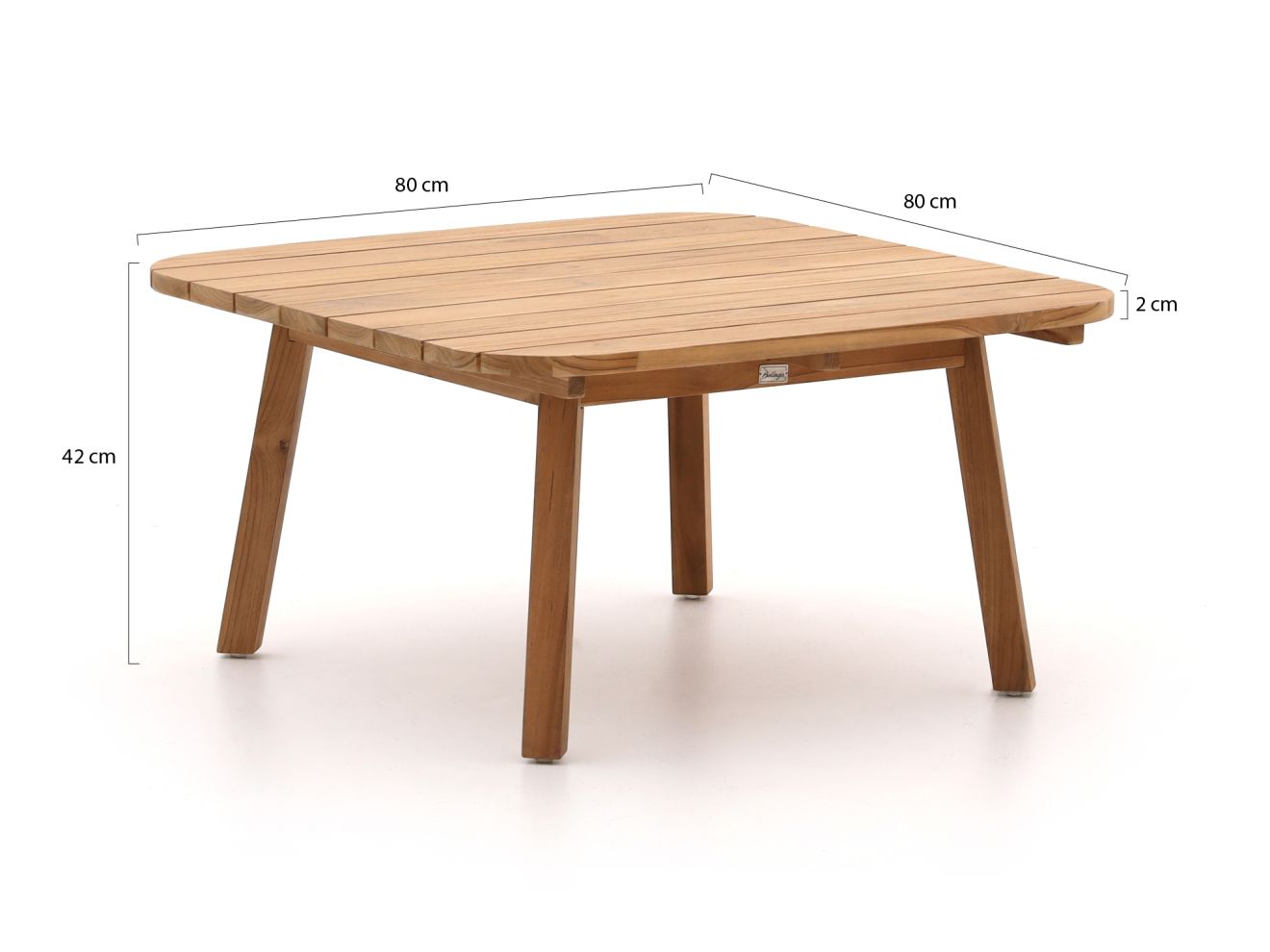 Bellagio Perzano Loungetisch 80x80x42 cm günstig online kaufen