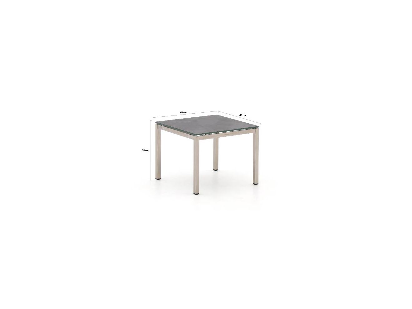 Bernstein Freiburg Beistelltisch Outdoor 45x45x36 cm Grau 45x45cm Rabatt: 20 % Bernstein Freiburg Beistelltisch Outdoor 45x45x36 cm Grau 45x45cm Rabatt: 20 %