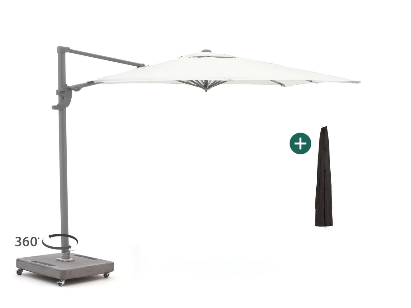 Shadowline Francisco zweefparasol 260x260cm günstig online kaufen