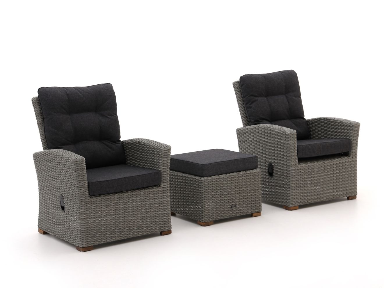 Intenso Mazzano Balkonmöbel-Set Lounge 3-teilig günstig online kaufen