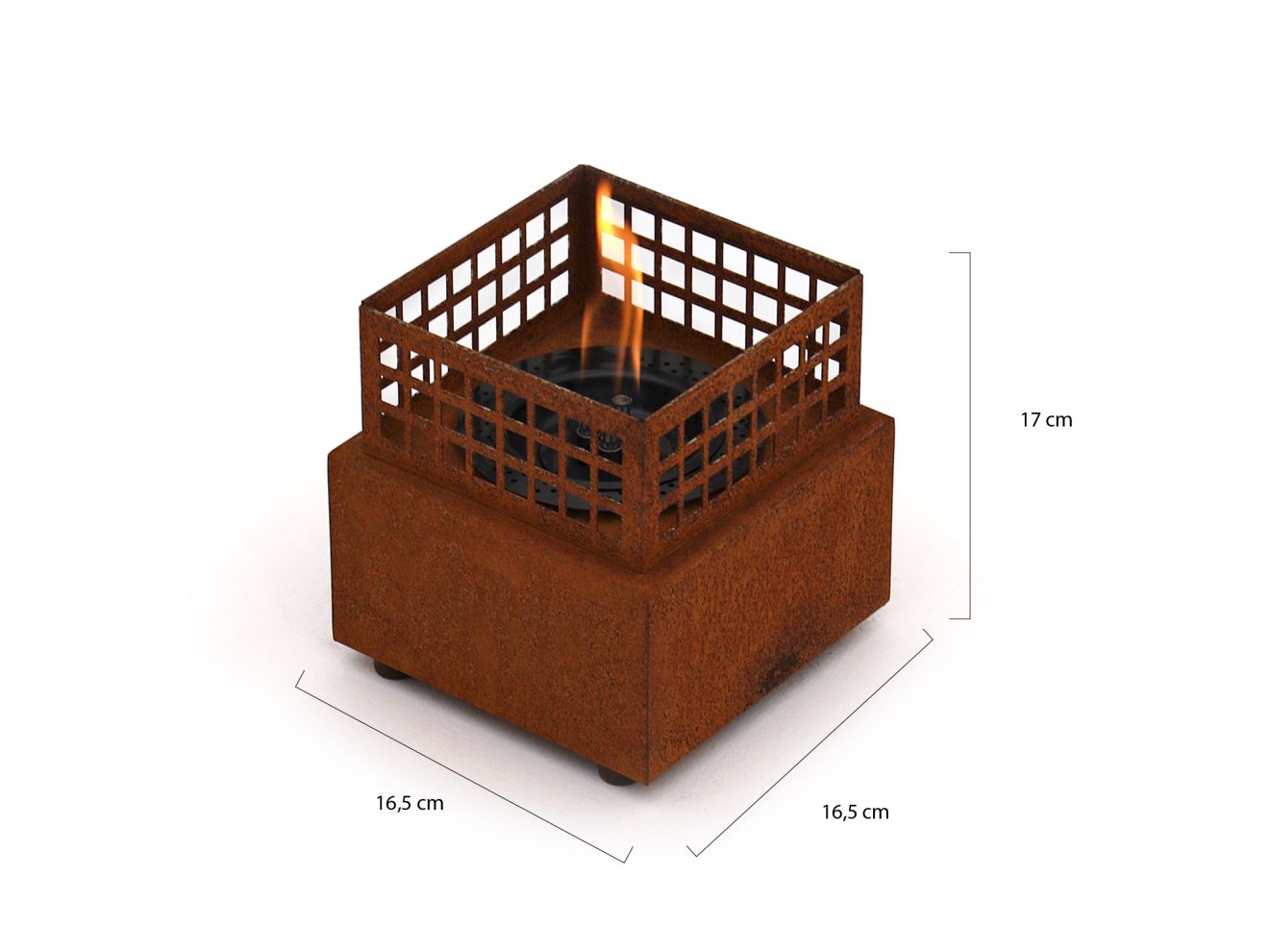 Tenderflame Agni 16 Kamin 16,5x16,5x17 cm günstig online kaufen