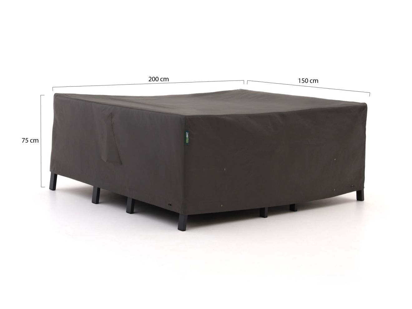 Kees Smit Gartenmöbelabdeckung Sessel-Sofa Lounge-Set loungeset 200x150x75 günstig online kaufen