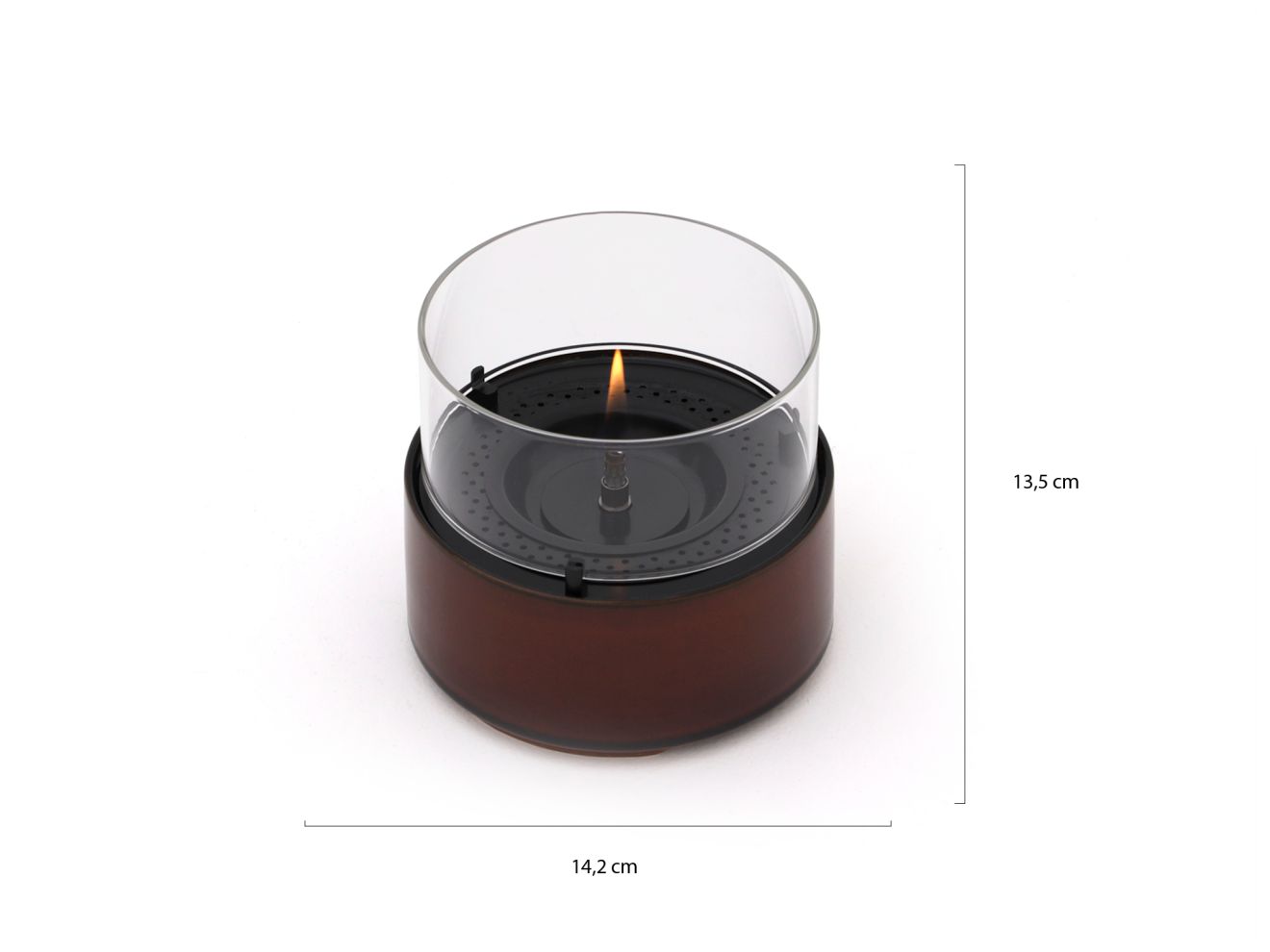 Tenderflame Café 14 Tischkamin ø 14,2 cm (h:13,5 cm) Orange 14.2cm