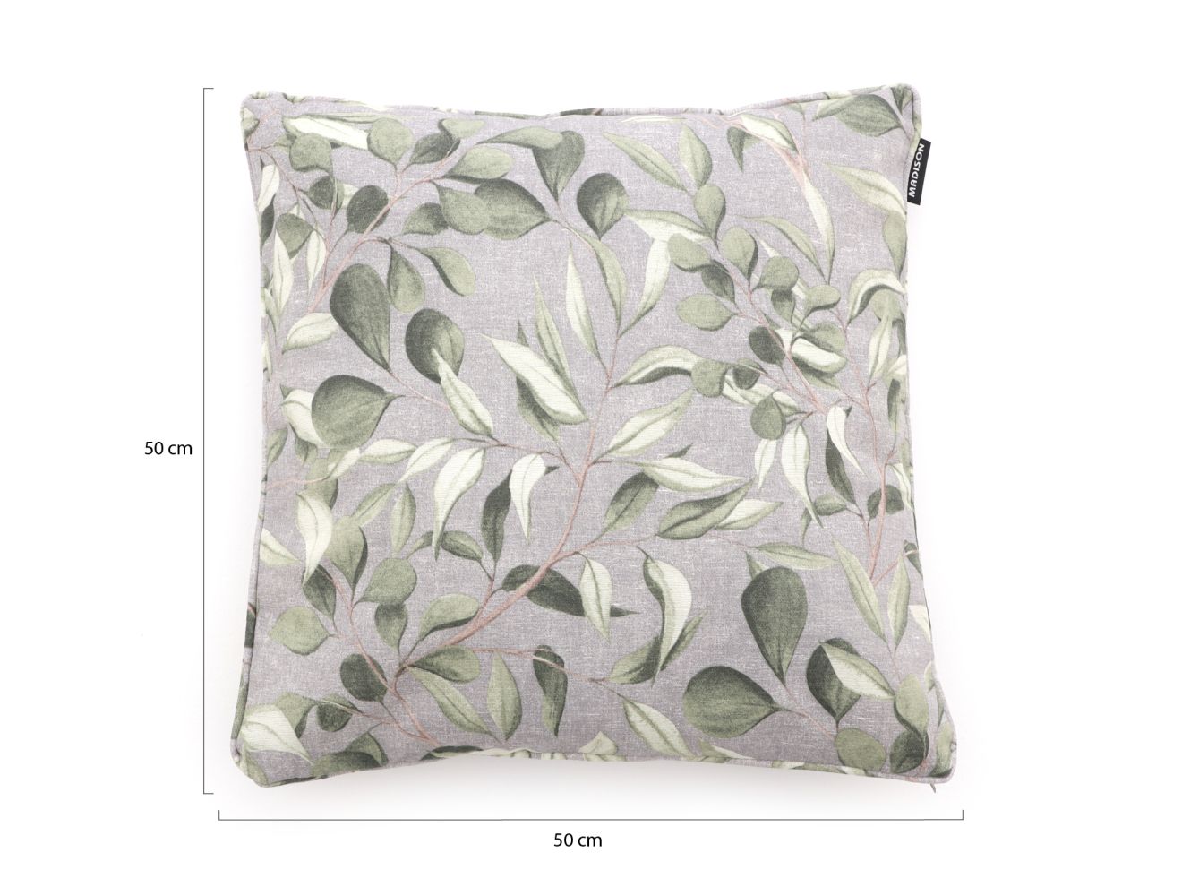 Madison Dekokissen 50x50 cm Grau 50x50cm