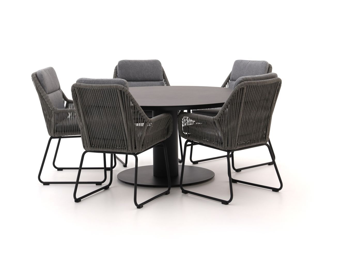 Intenso Isorella/La Fonte ø 150 cm Gartenmöbel-Set 6-teilig günstig online kaufen