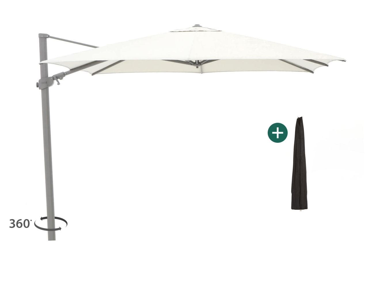 Shadowline Austin Ampelschirm 300x300 cm günstig online kaufen