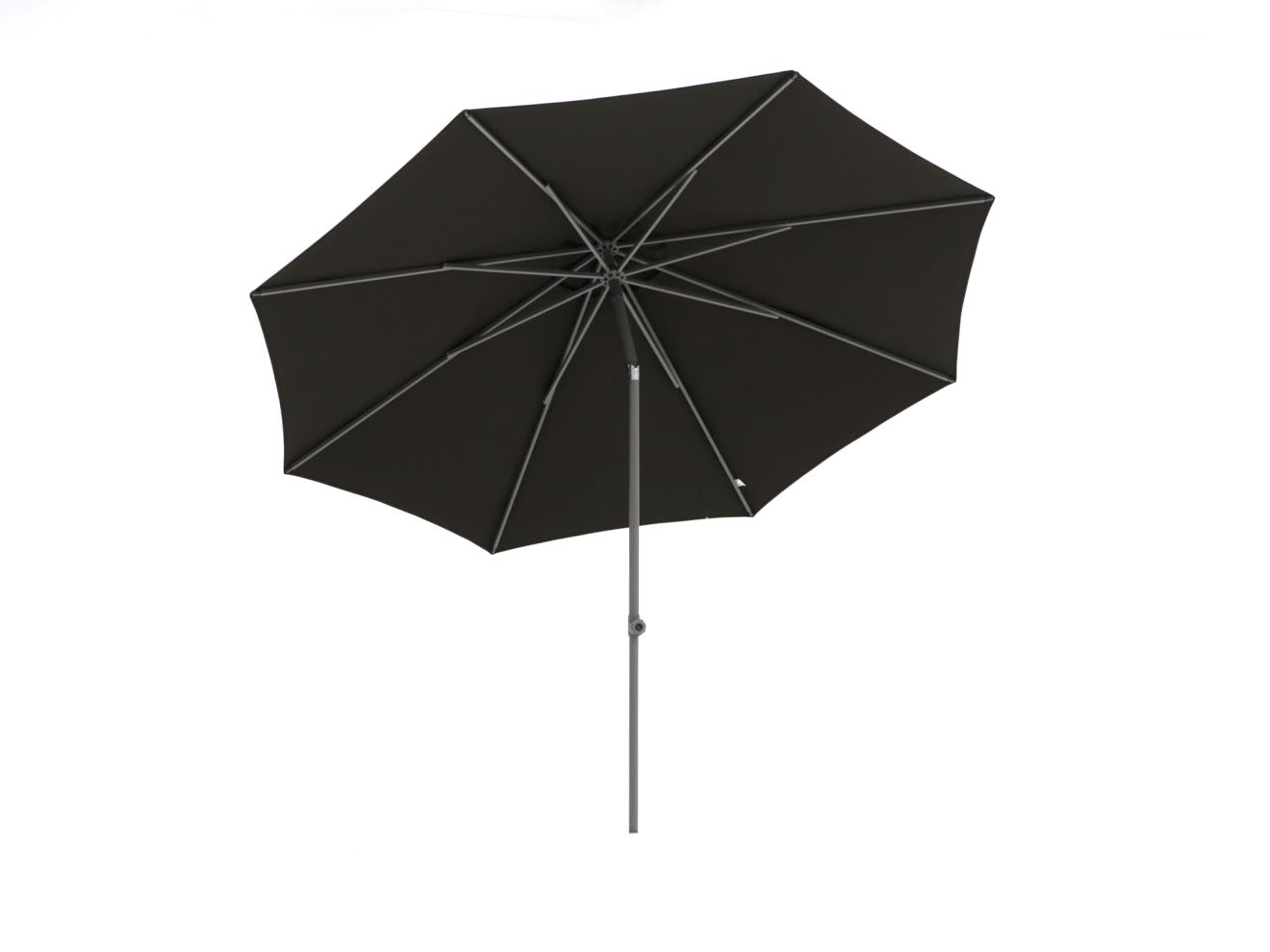 Shadowline Push-up Sonnenschirm ø 300 cm Schwarz 300cm