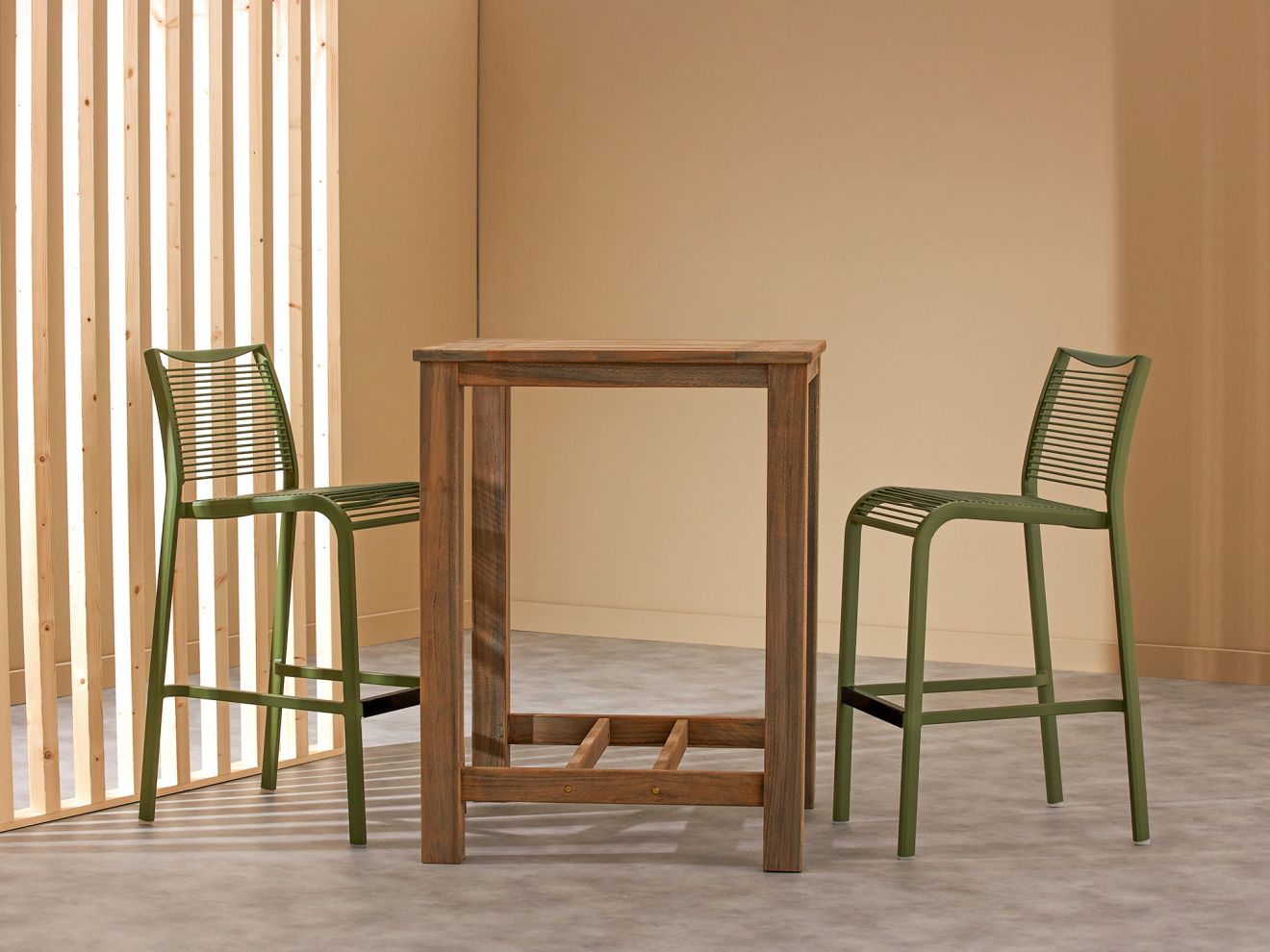 Apple Bee Hawaii/ROUGH-X 135 cm Gartenbar-Set 5-teilig Braun  Rabatt: 22 %