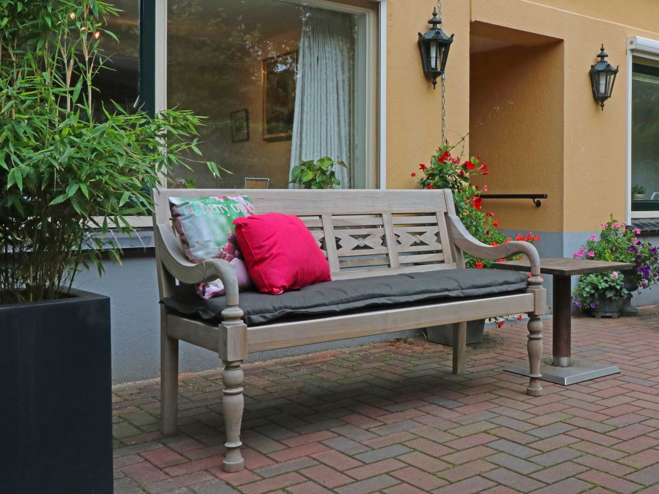 Madison Gartenbank Auflage 150x48 cm Gra... Madison Gartenbank Auflage 150x48 cm Gra...