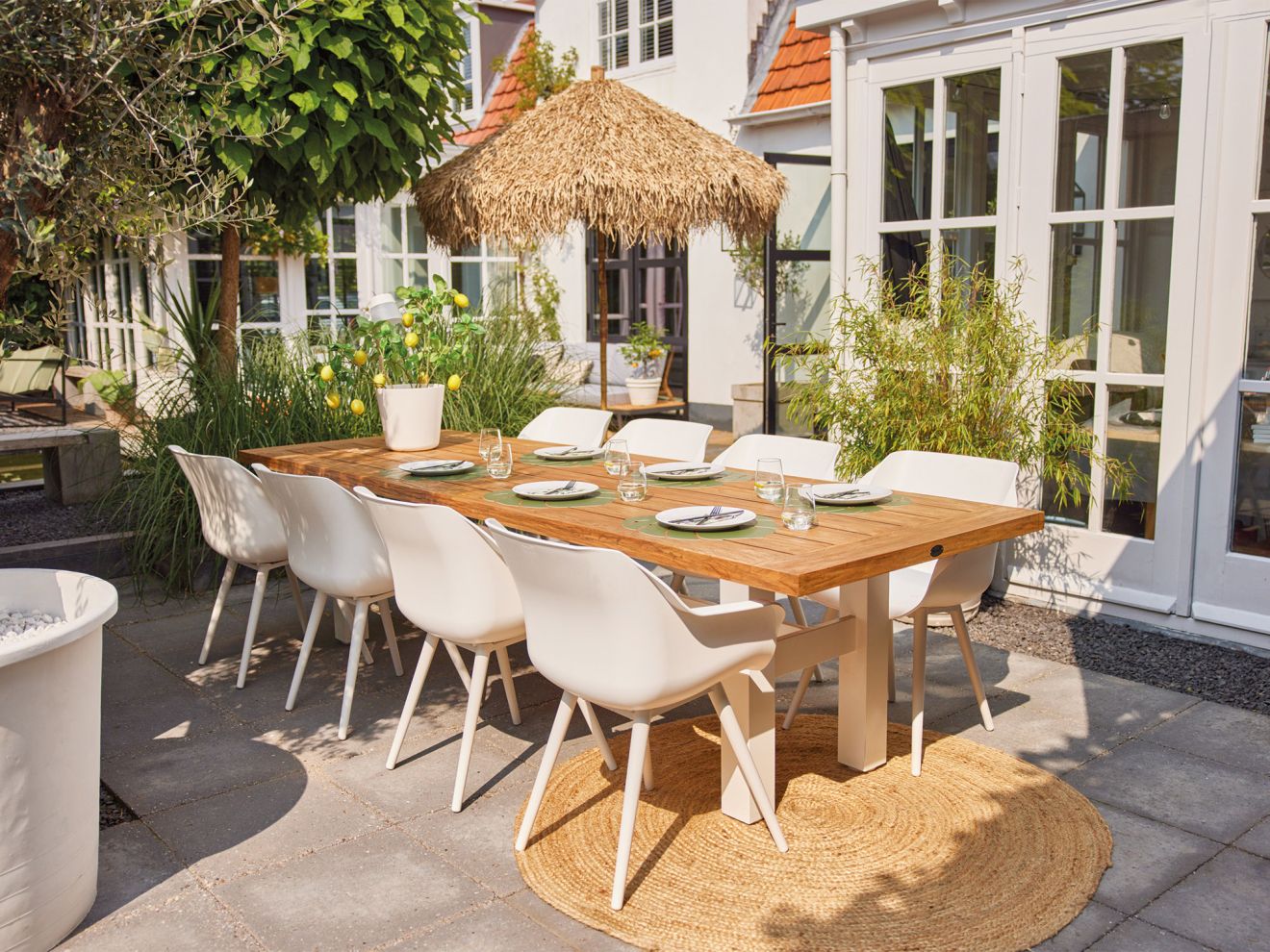 Hartman Sophie Yasmani Gartentisch 300x100x76 cm Braun  Rabatt: 20 %