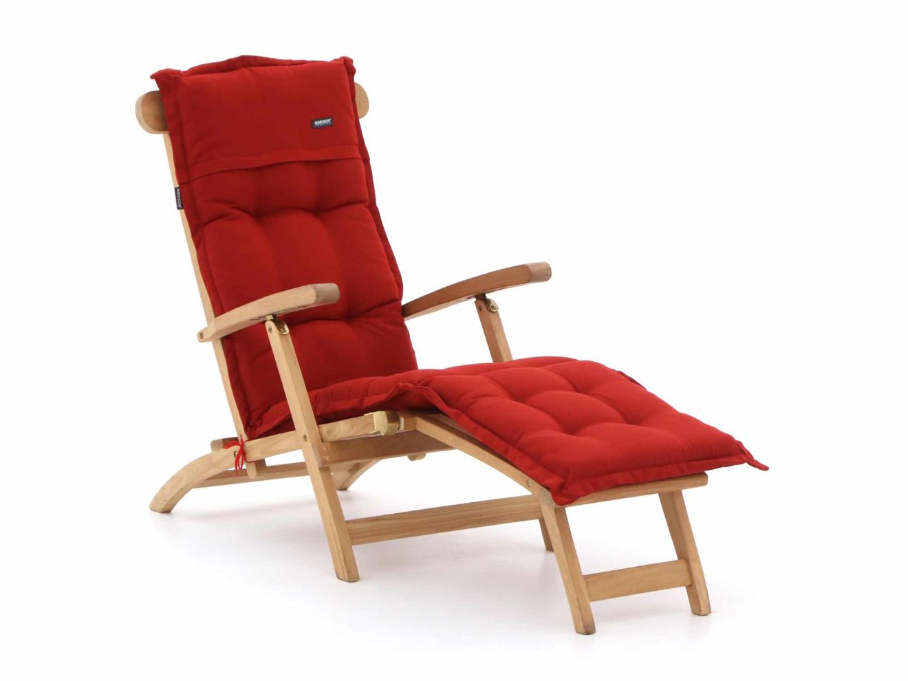Madison Deckchair Auflage 200x50 cm Rot 200x50cm Madison Deckchair Auflage 200x50 cm Rot 200x50cm
