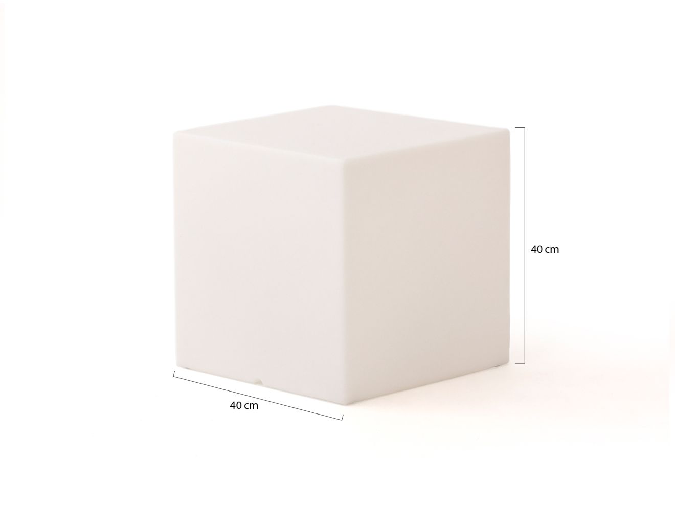 New Garden Cuby Solar-Außenlampe LED aufladbar dimmbar 40x40 cm günstig online kaufen