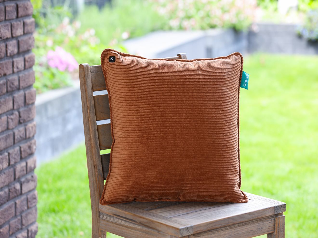 Qnuss Qord Wärmekissen 45x45 cm Taupe 45x45cm