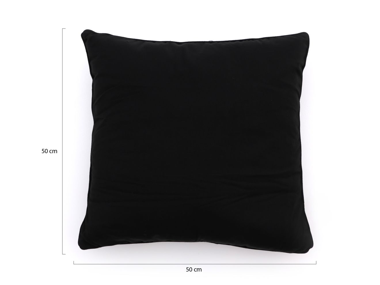 Dekokissen 50x50 cm Schwarz 50x50cm Raba...