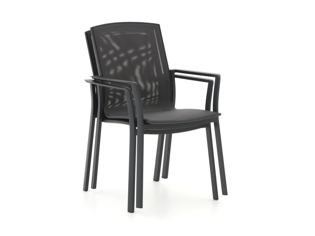 Bellagio Dranera/Fidenza 160 cm Gartenmöbel-Set 5-teilig stapelbar günstig online kaufen