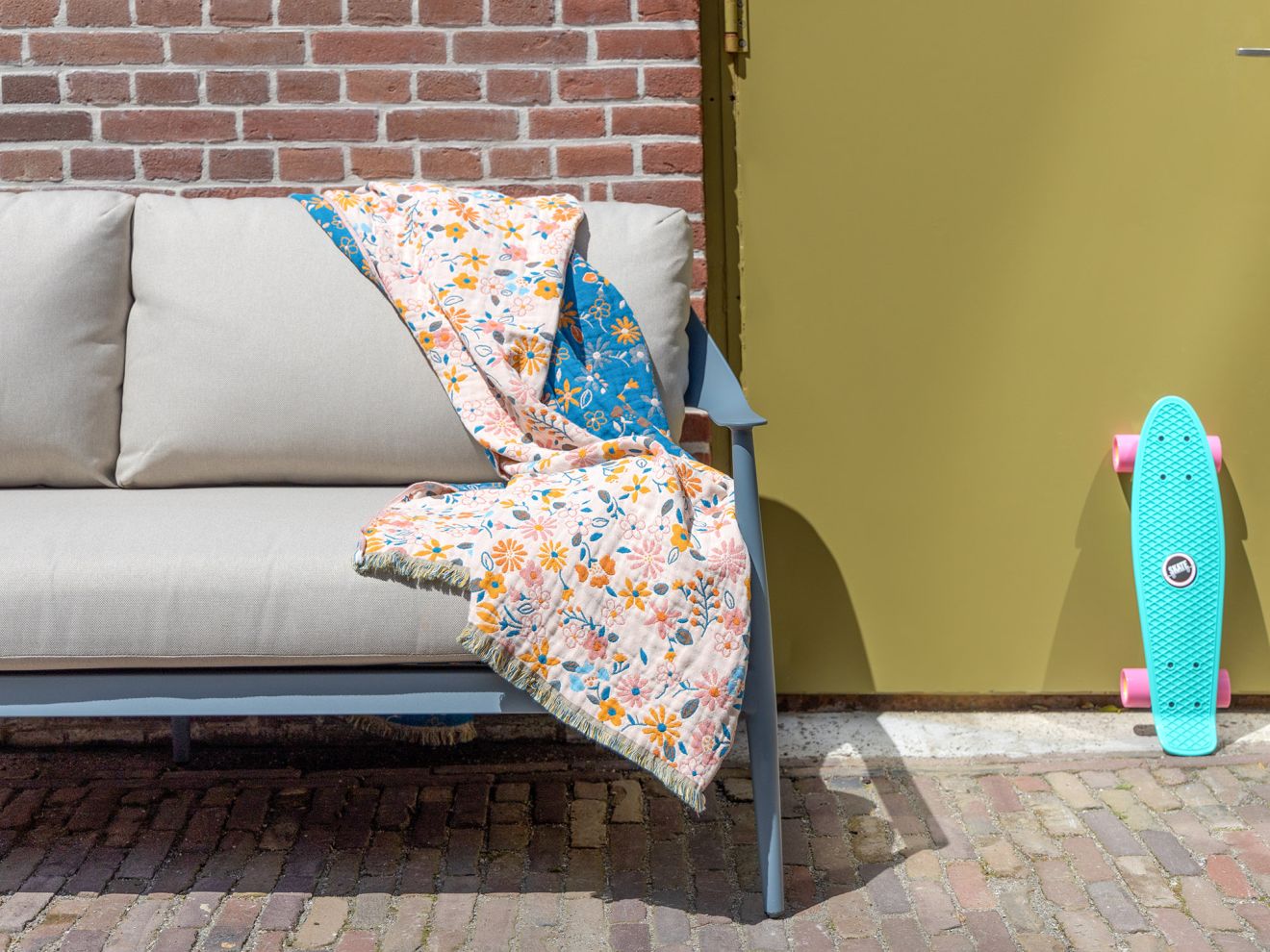 Bellagio Valli Gartensofa 177 cm Blau 17... Bellagio Valli Gartensofa 177 cm Blau 17...