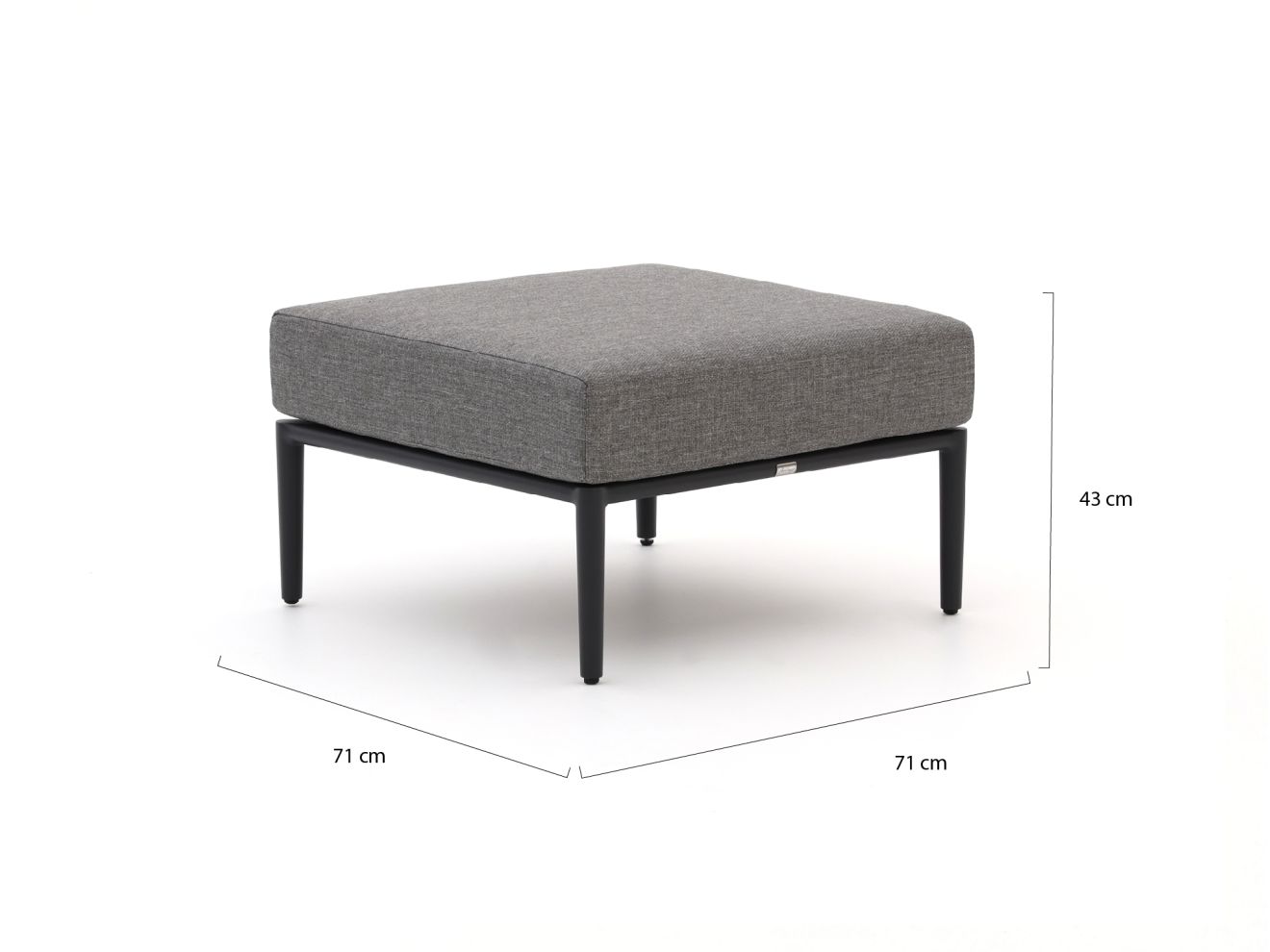 Bellagio Mineo Gartenhocker 71x71 cm günstig online kaufen