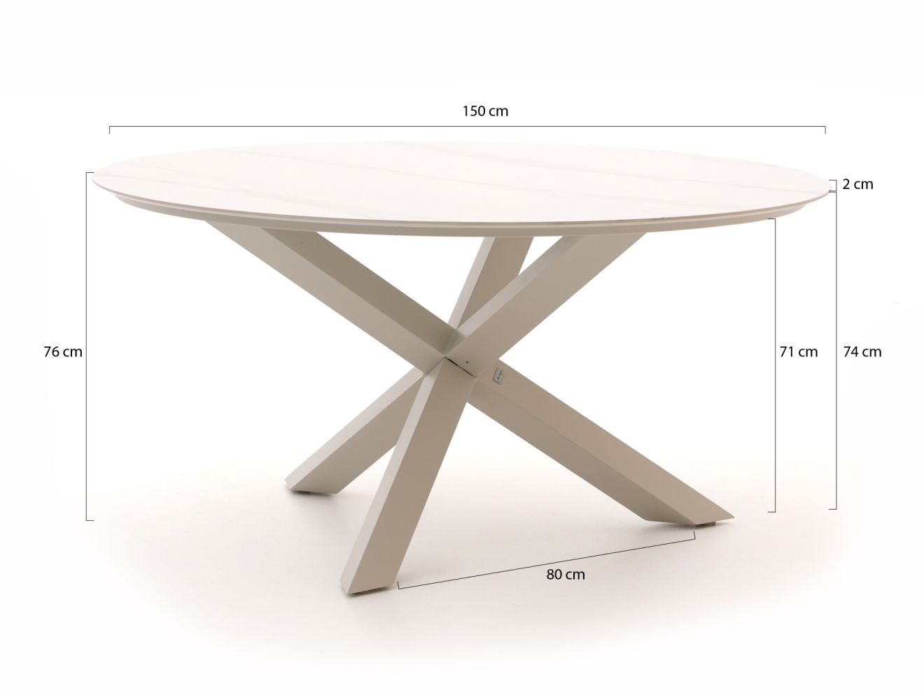 Manifesto Cavone/Lodola ø 150 cm Garten...