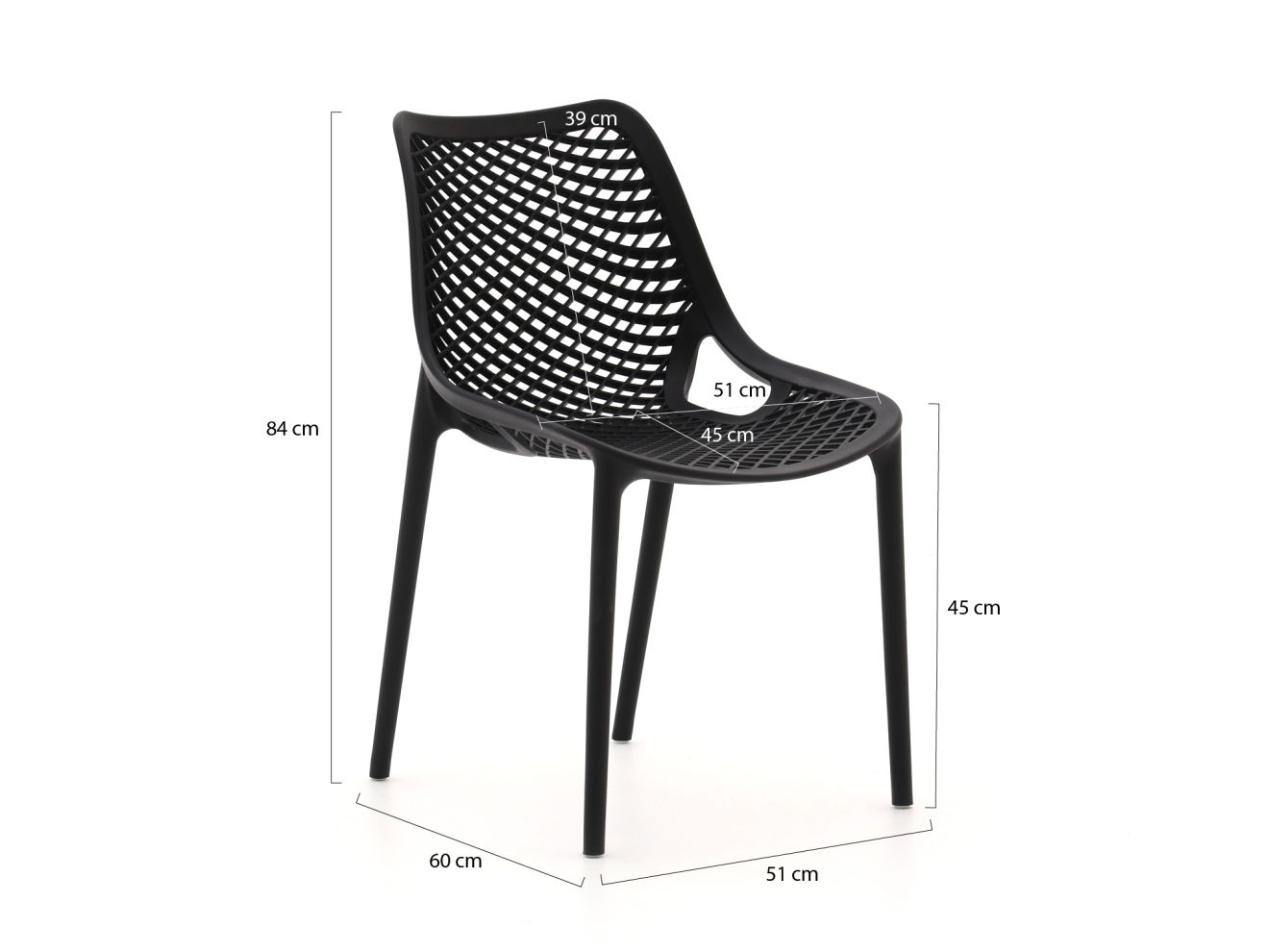 Forza Ripi Gartenstuhl stapelbar günstig online kaufen