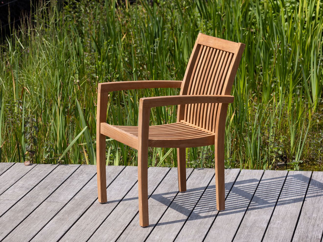 Sunyard Jakarta/Oxford 300 cm Gartenmöbel-Set 9-teilig stapelbar Braun  Rabatt: 43 %