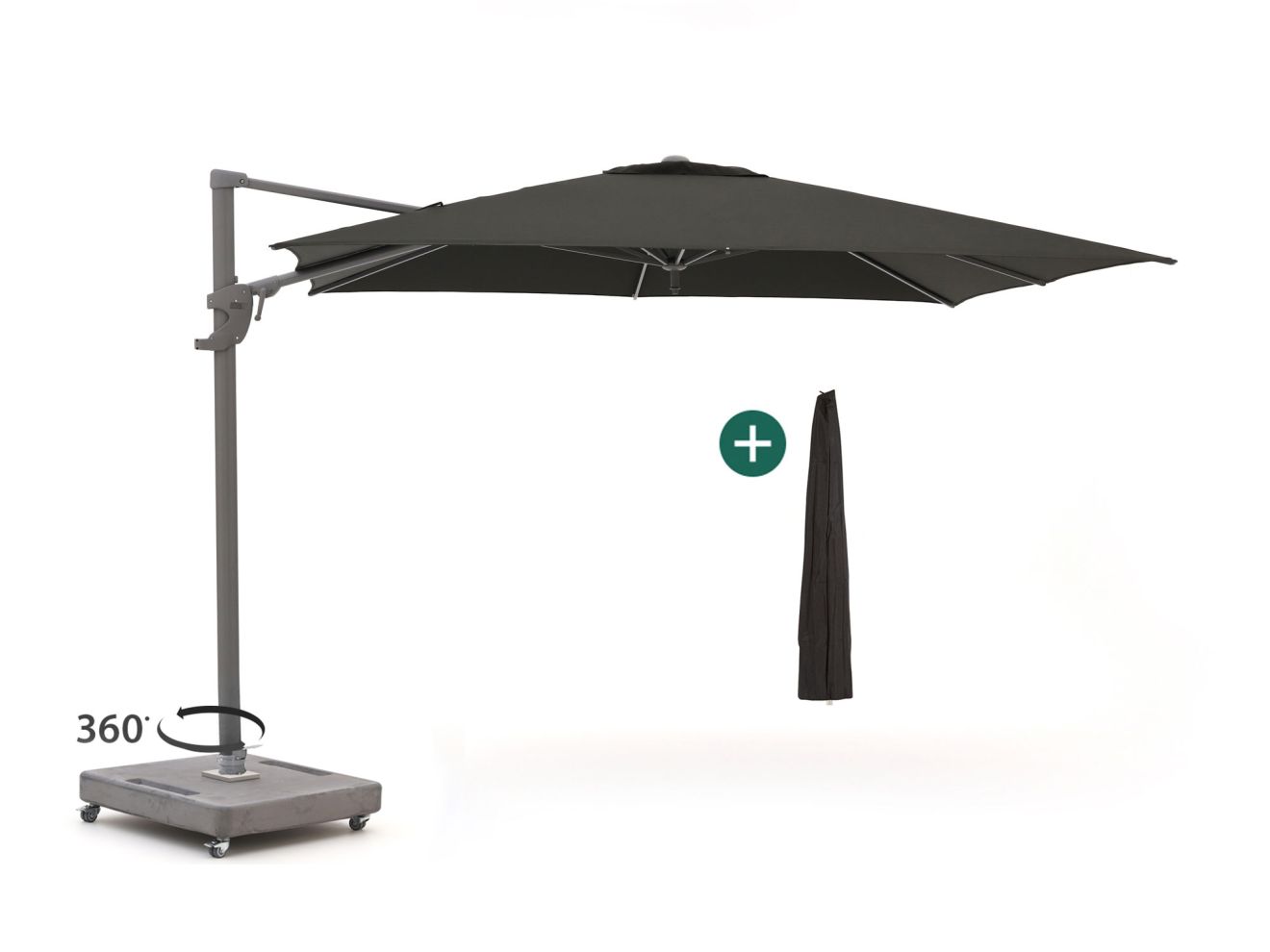 Shadowline Francisco Ampelschirm 300x300 cm günstig online kaufen
