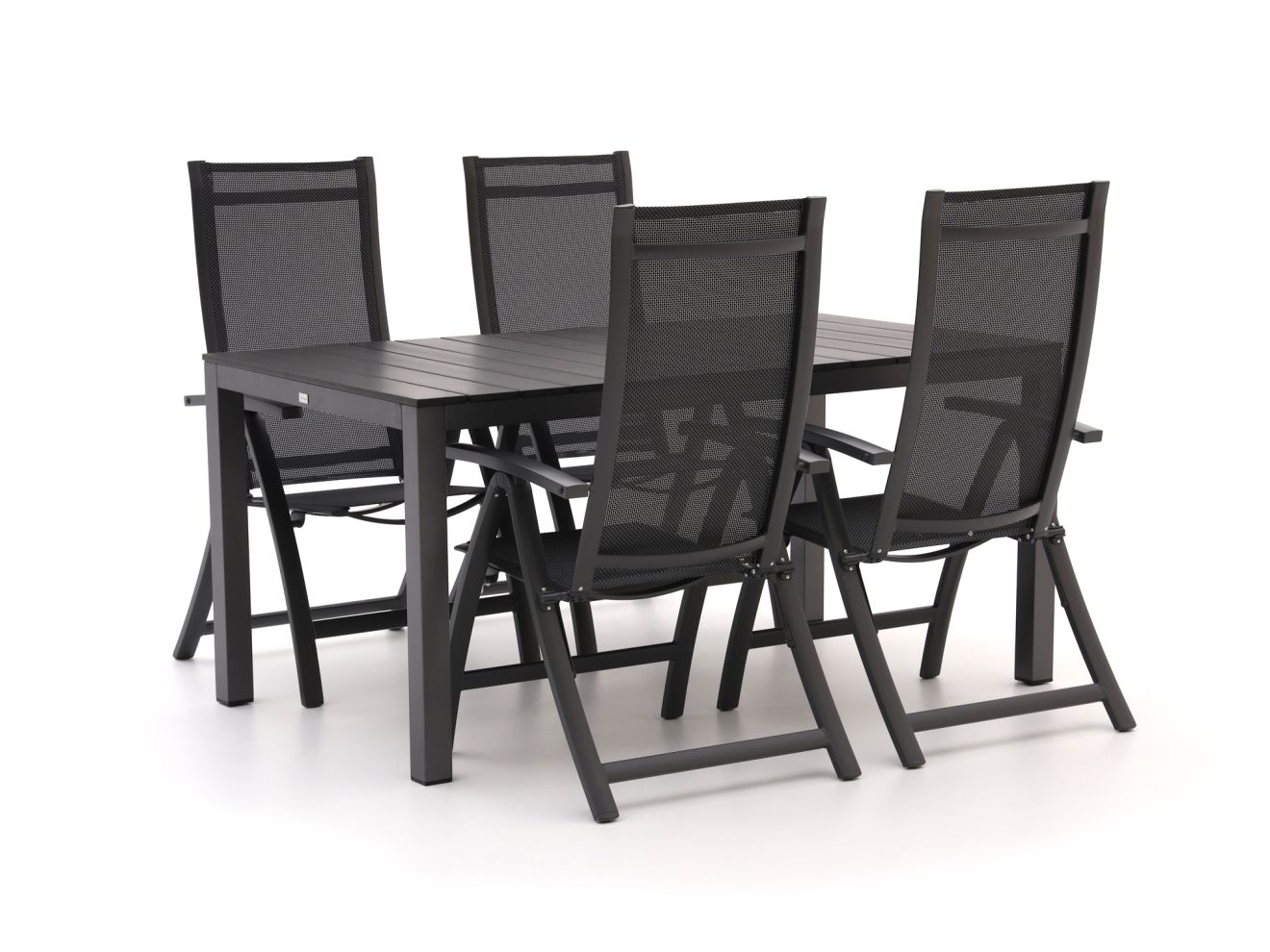 Bellagio Trappeto/Fidenza 160 cm Gartenmöbel-Set 5-Teilig günstig online kaufen