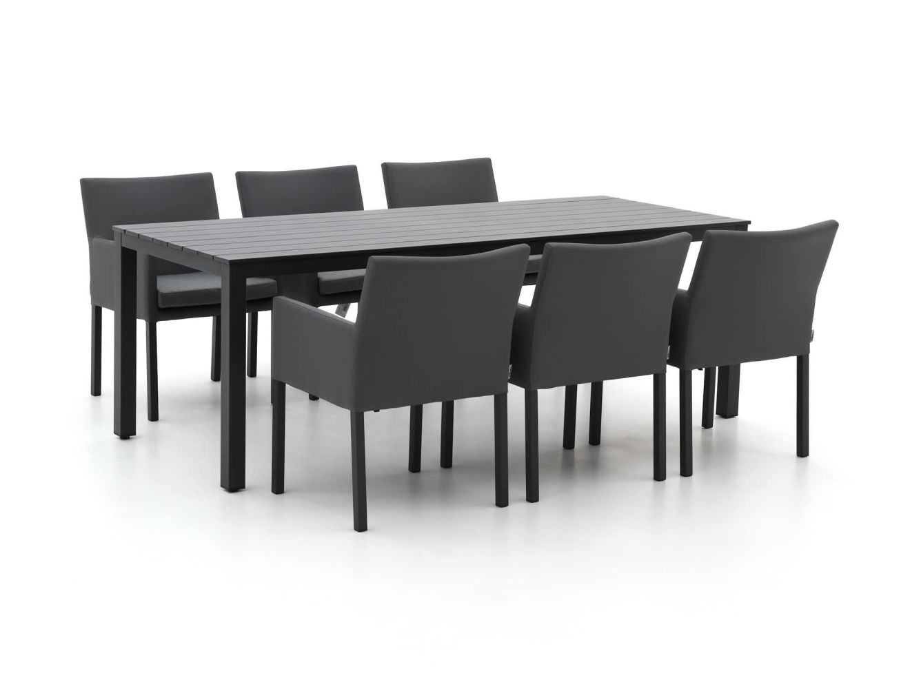 Il Tempo Lento/Menzano 220 cm Gartenmöbel-Set 7-teilig günstig online kaufen
