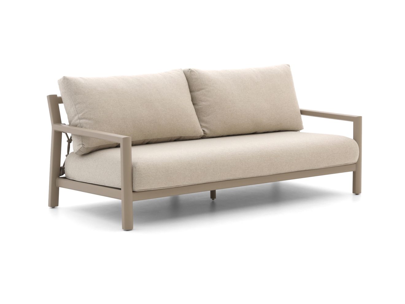 Tierra Outdoor Oasis Sessel-Sofa Lounge-Set 4-teilig Taupe Tierra Outdoor Oasis Sessel-Sofa Lounge-Set 4-teilig Taupe