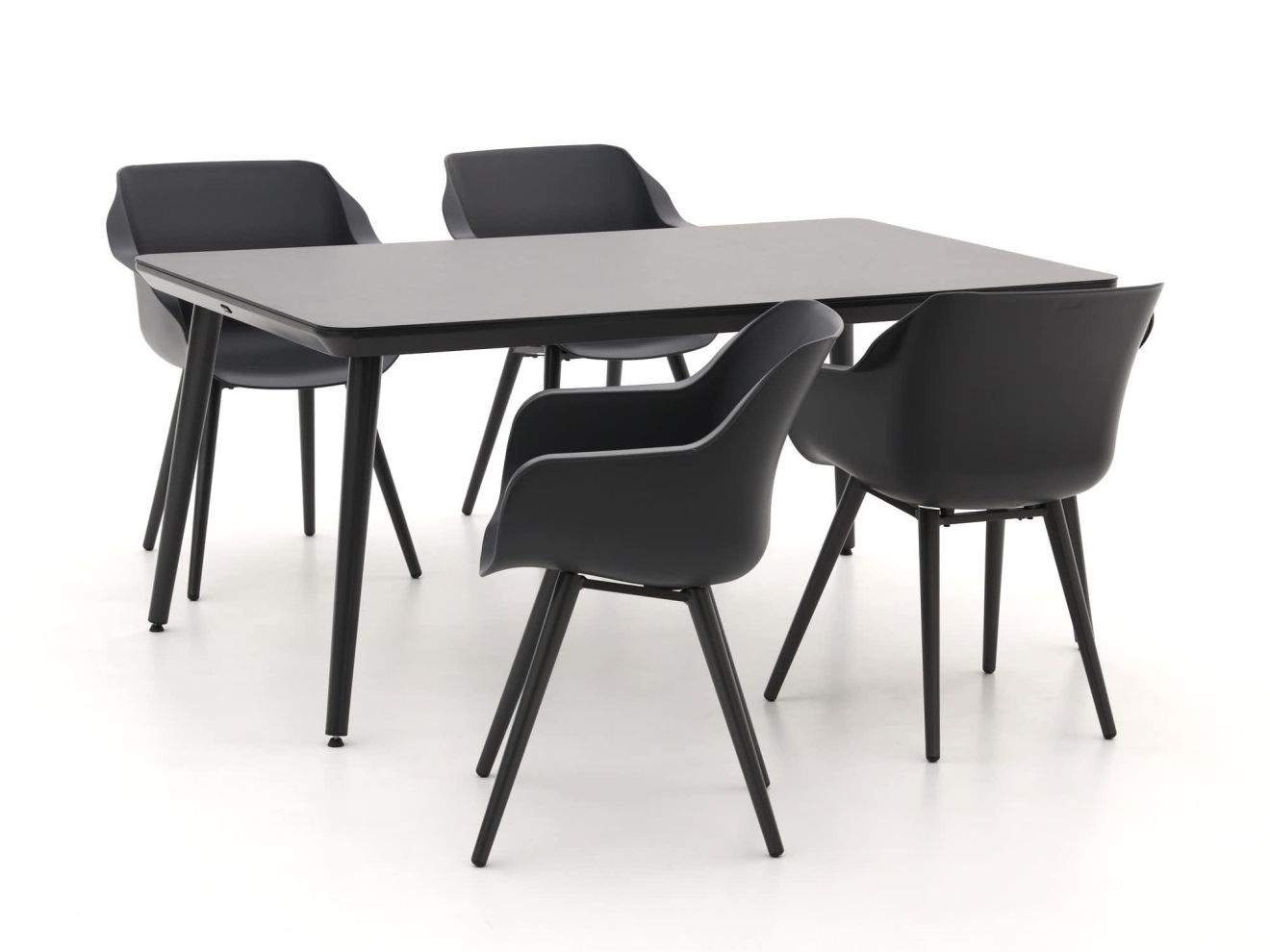 Hartman Sophie Studio 170 cm Gartenmöbel-Set 5-teilig Grau  Rabatt: 30 %