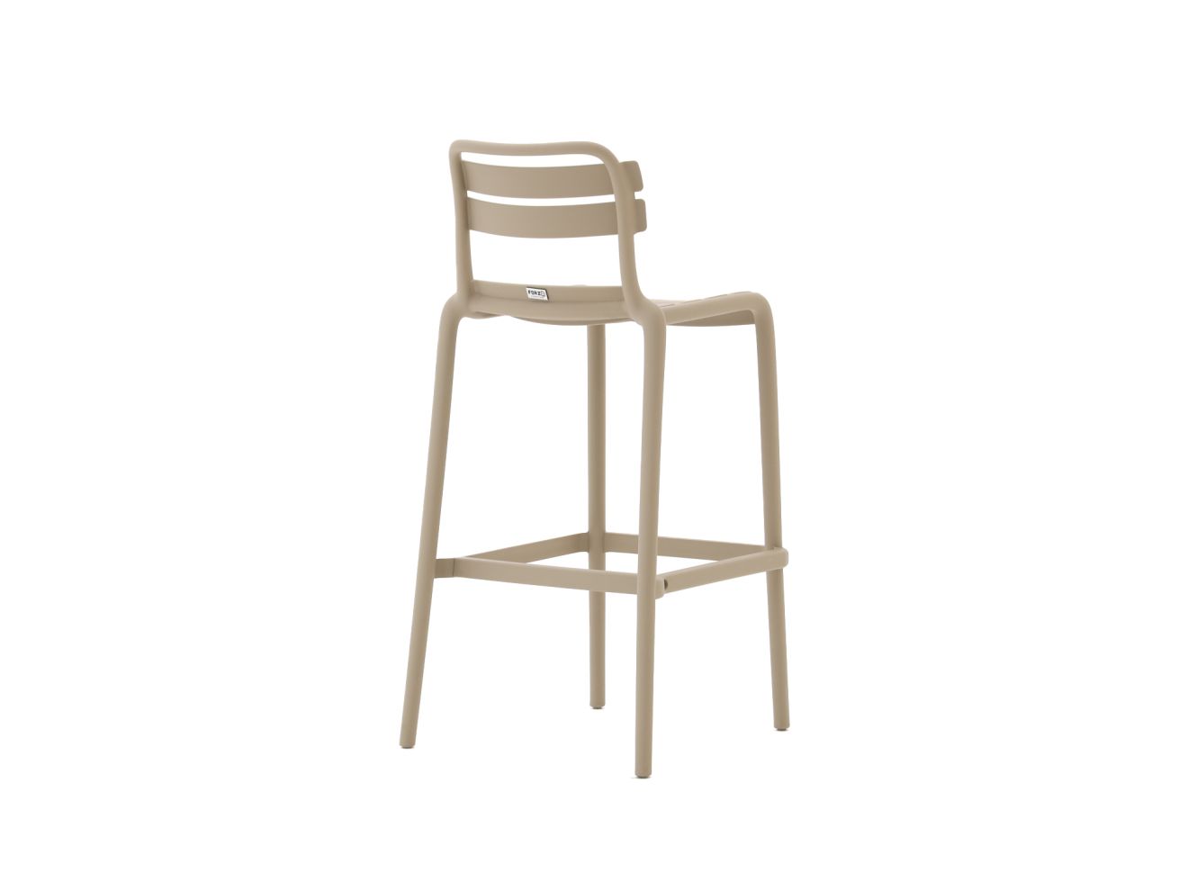 Forza Vico Barhocker Outdoor Taupe Forza Vico Barhocker Outdoor Taupe