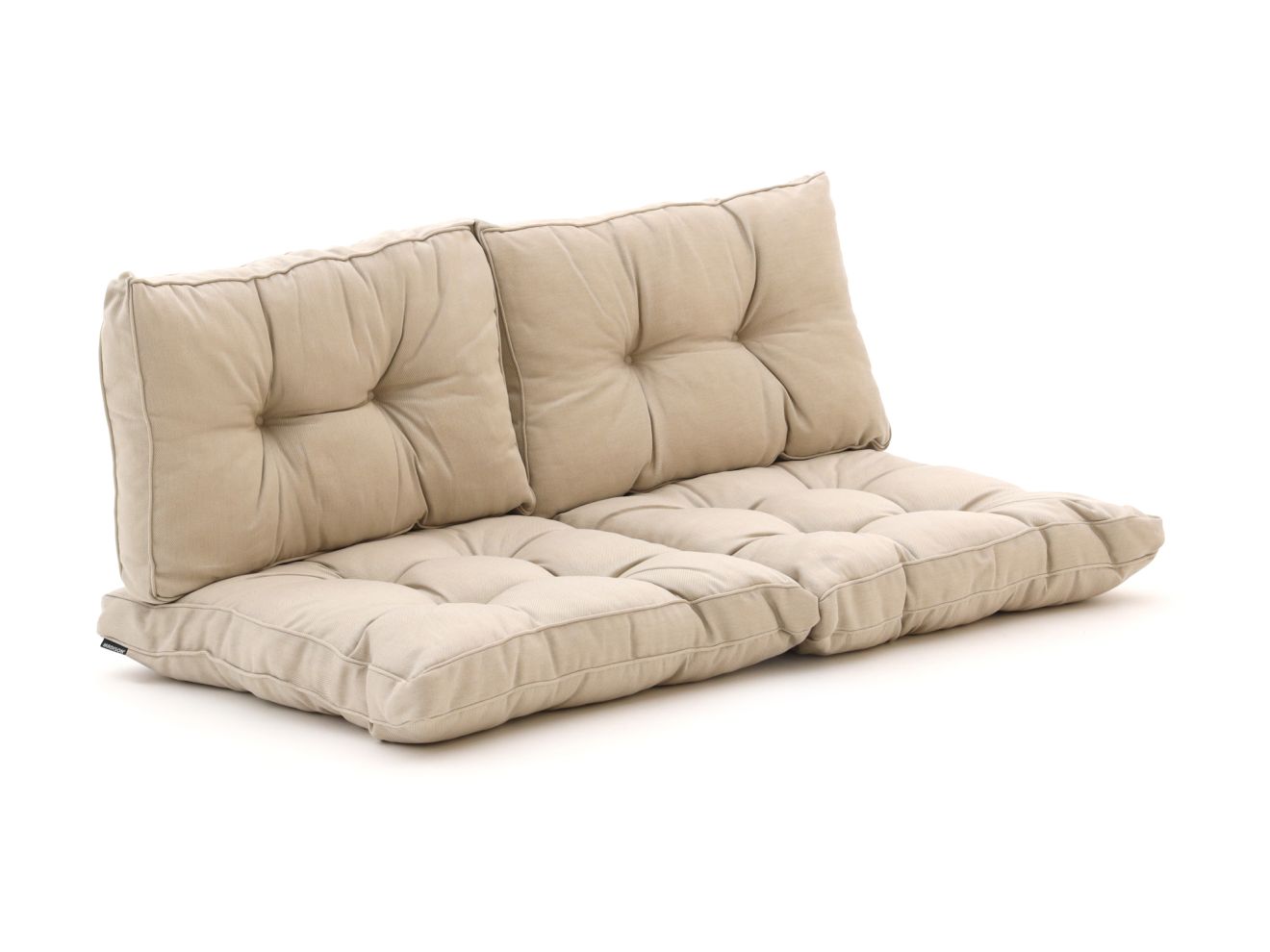 Madison Florance Loungekissenset Rücken ca. 73x43 cm Sitz ca. 73x73 cm 4-Teilig Taupe 73x43cm