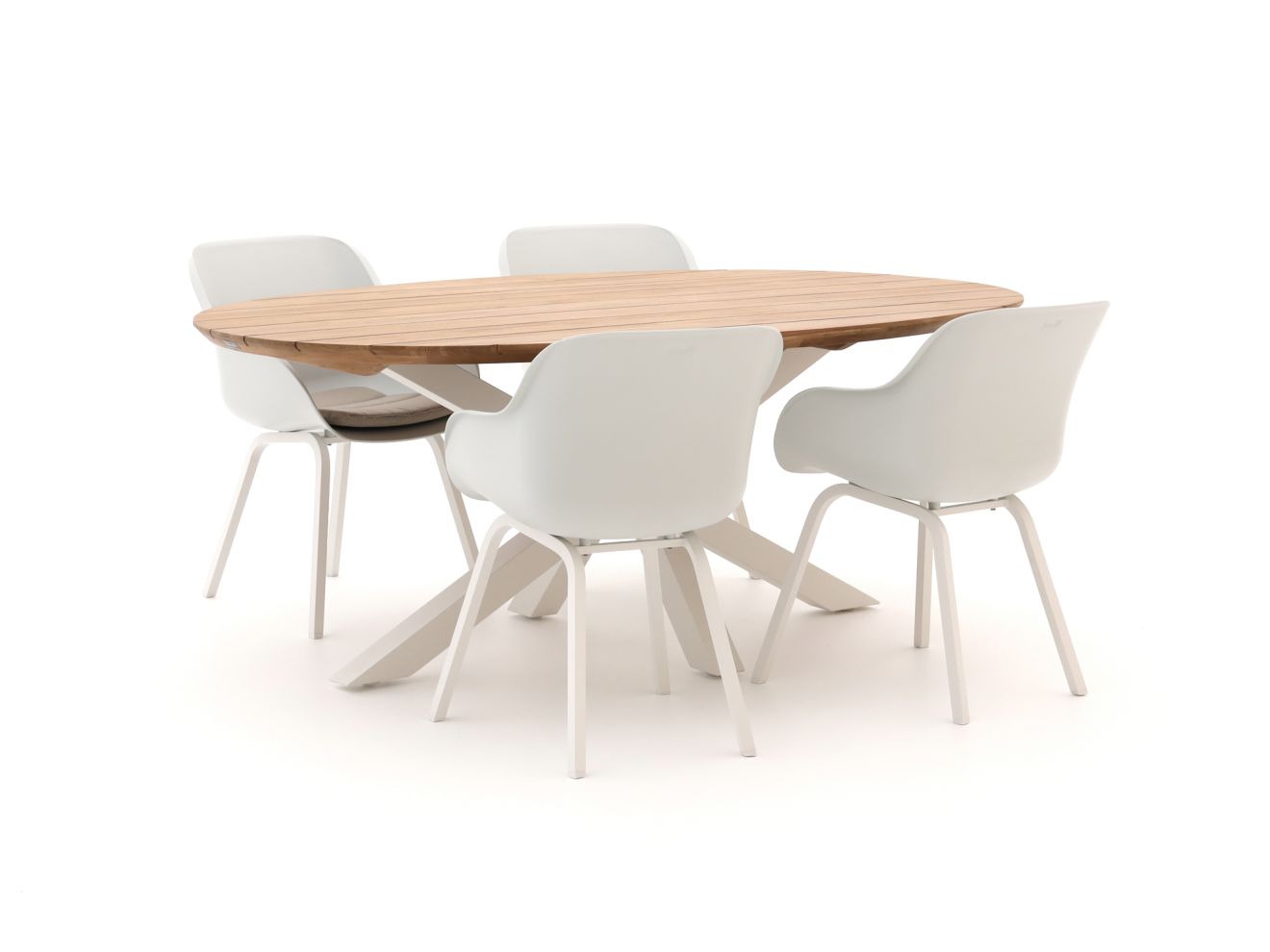 Hartman Le Soleil Element/Stephanie 200 cm Gartenmöbel-Set 5-teilig