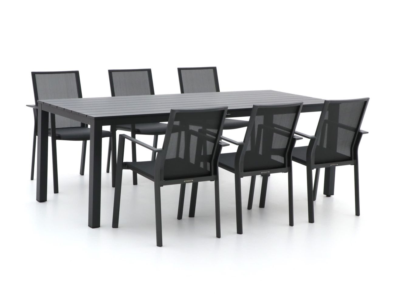 Bernstein Amberg/Menzano 220 cm Gartenmöbel-Set 7-teilig günstig online kaufen