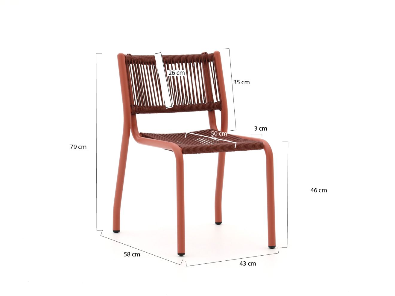 Manifesto Misurina/Salemi Balkon-Set 3-teilig stapelbar günstig online kaufen