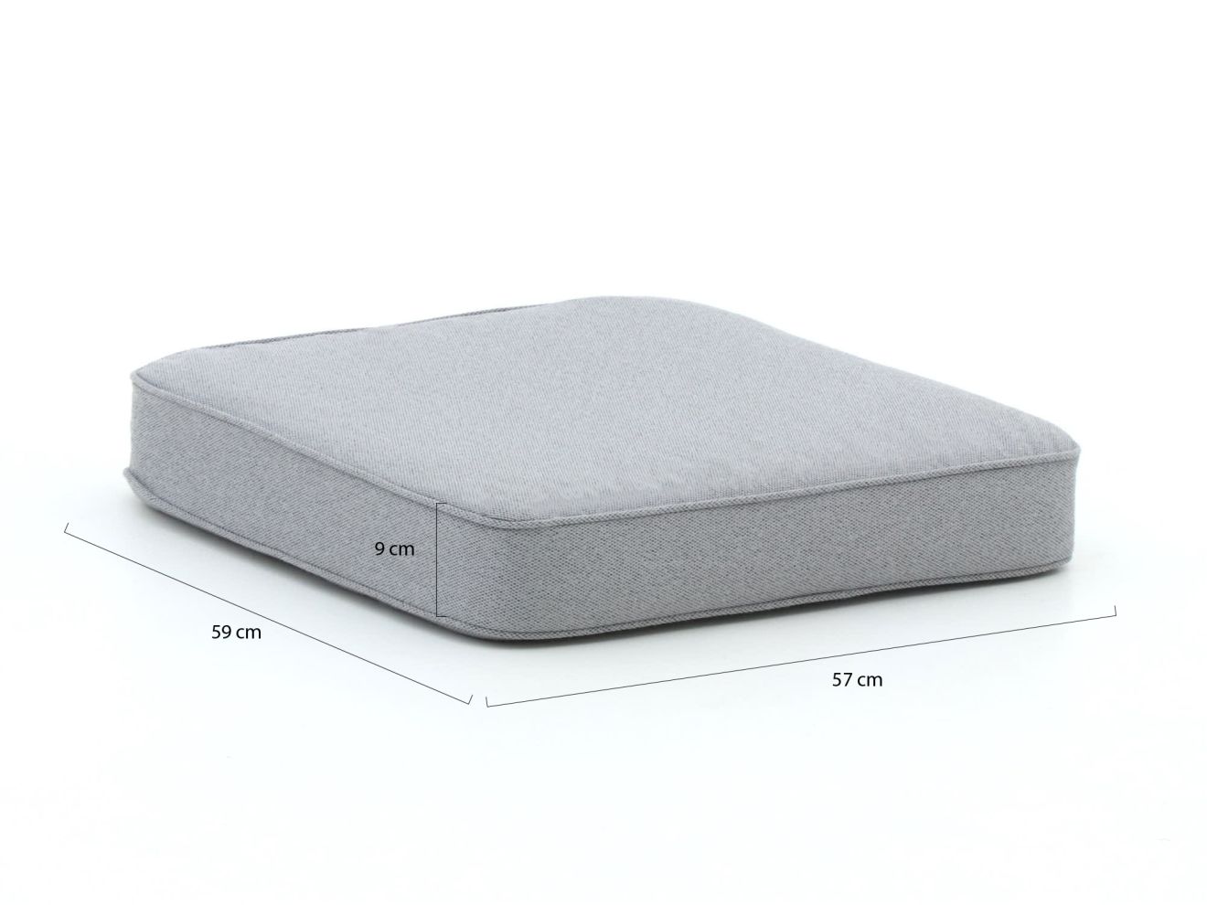 Madison Loungekissen Luxus Sitz 57x59 cm...
