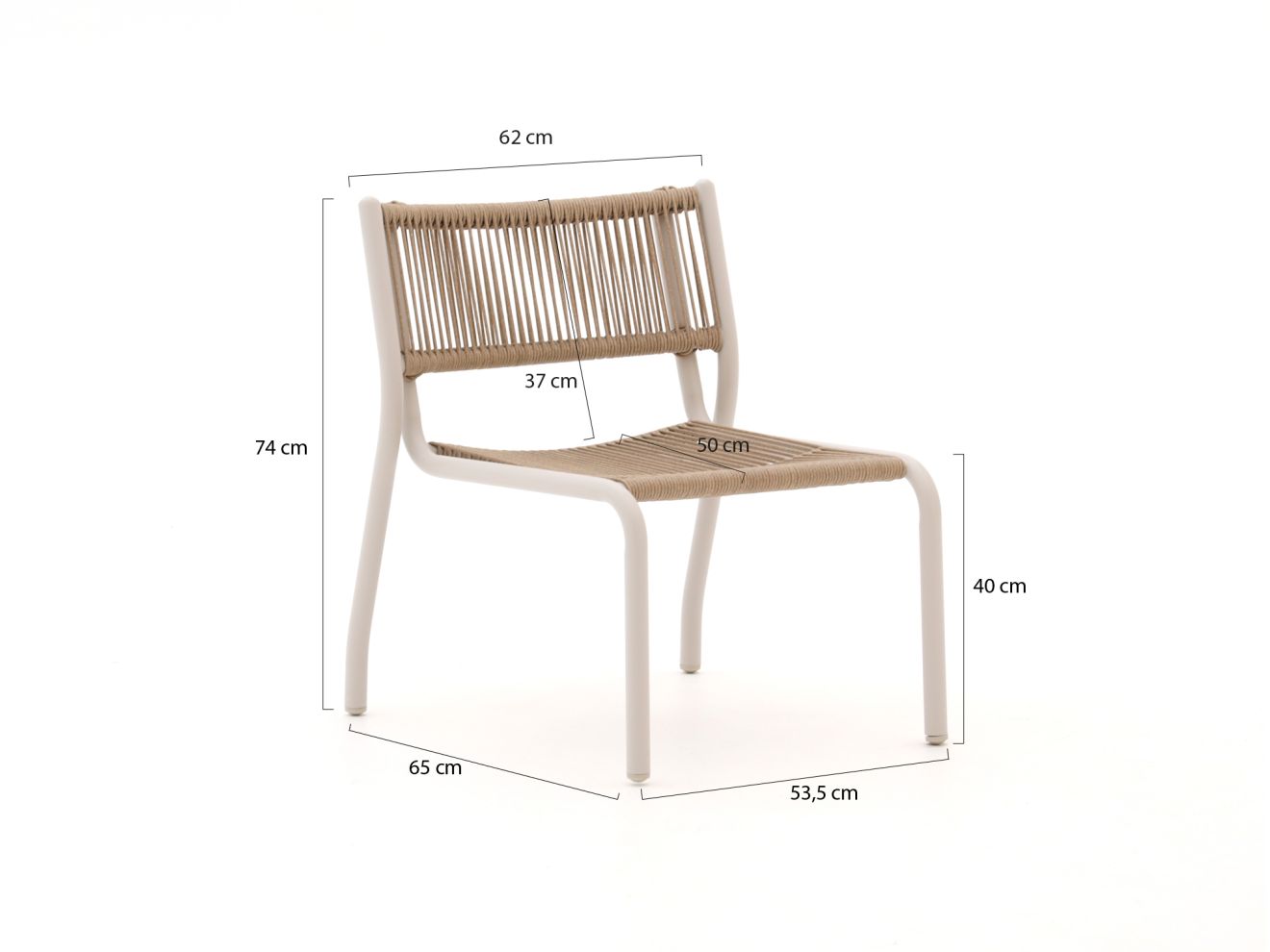 Manifesto Misurina/Salemi Lounge Balkon-Set 3-teilig stapelbar günstig online kaufen