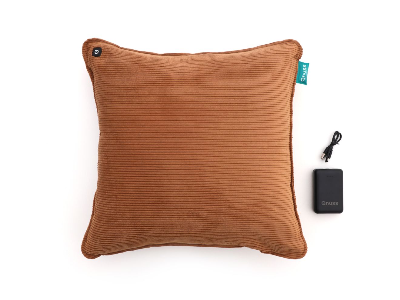 Qnuss Qord Wärmekissen 45x45 cm Taupe 45x45cm