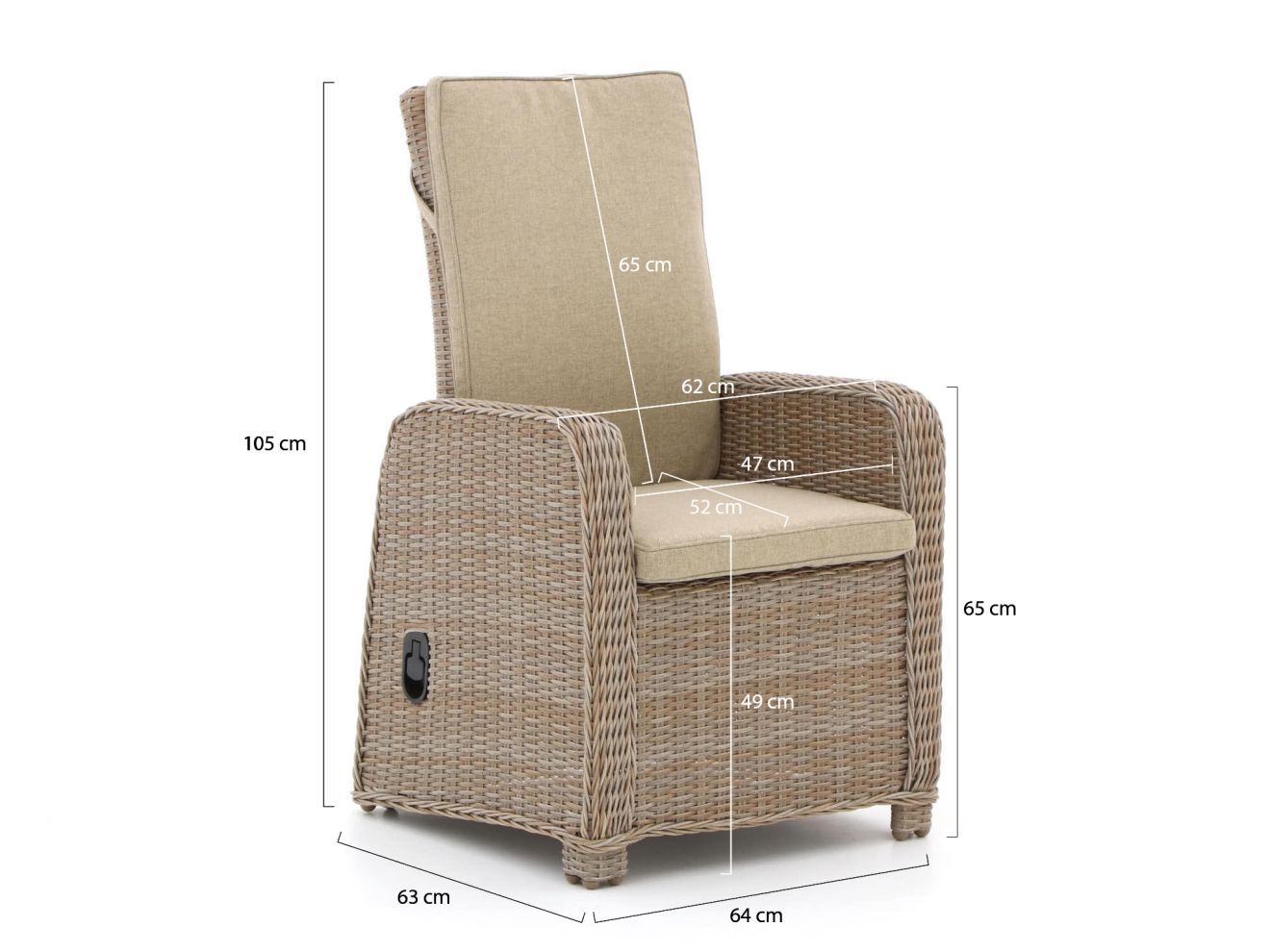 Intenso Umbria/ROUGH-X 200 cm Gartenmöbel-Set 5-teilig verstellbar günstig online kaufen