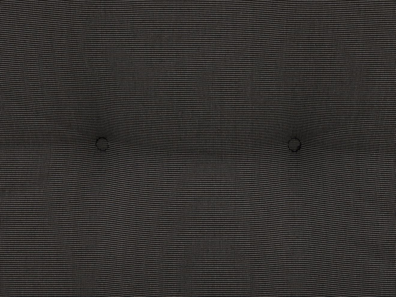 Tex Style Deckchair Auflage 195x45 cm Schwarz 195x45cm