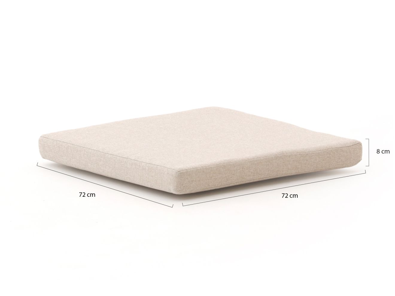 Kissen für Forza Vadena Loungetisch 72x72 cm günstig online kaufen