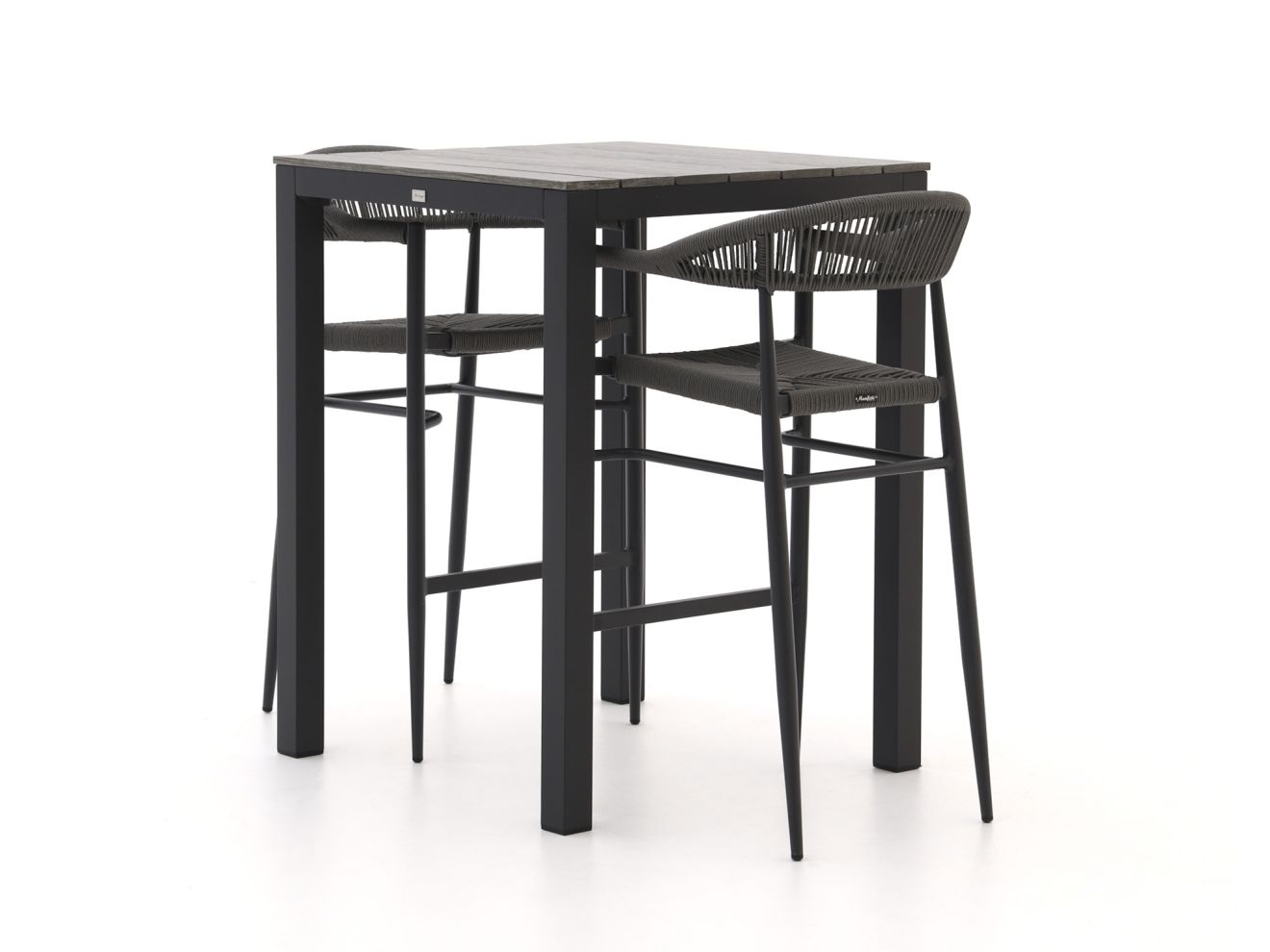 Manifesto Belpasso/Fidenza 80 cm Gartenbar-Set 3-teilig stapelbar günstig online kaufen