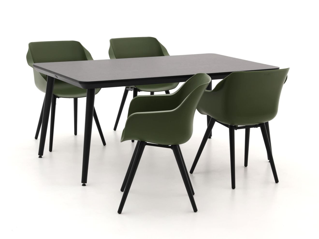 Hartman Sophie Studio 170 cm Gartenmöbel-Set 5-teilig Grün  Rabatt: 12 %