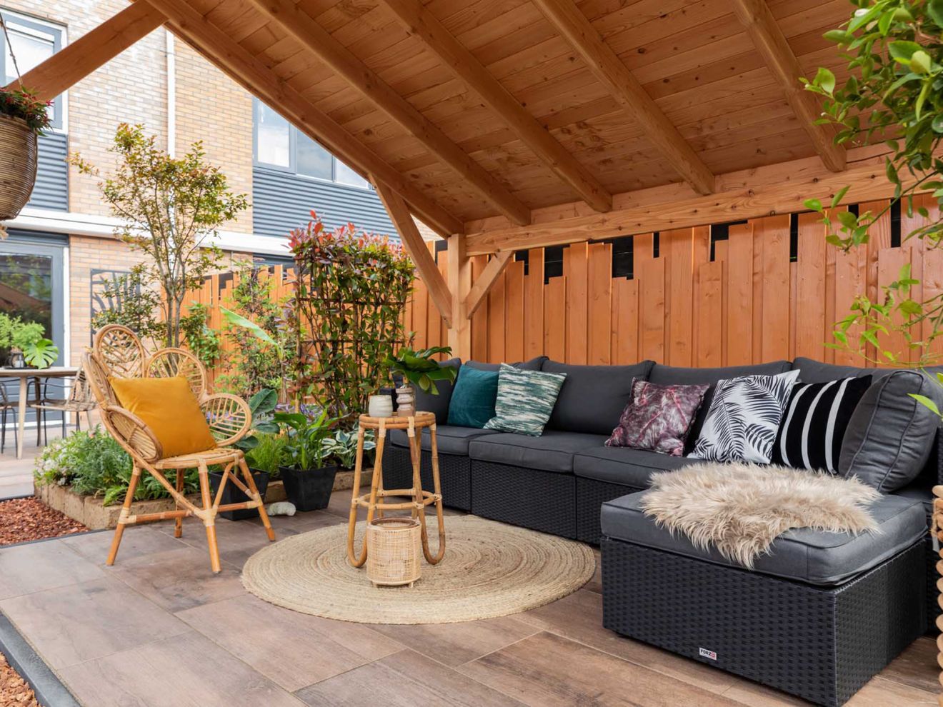 Forza Barolo Lounge Gartenhocker 72x72 c...