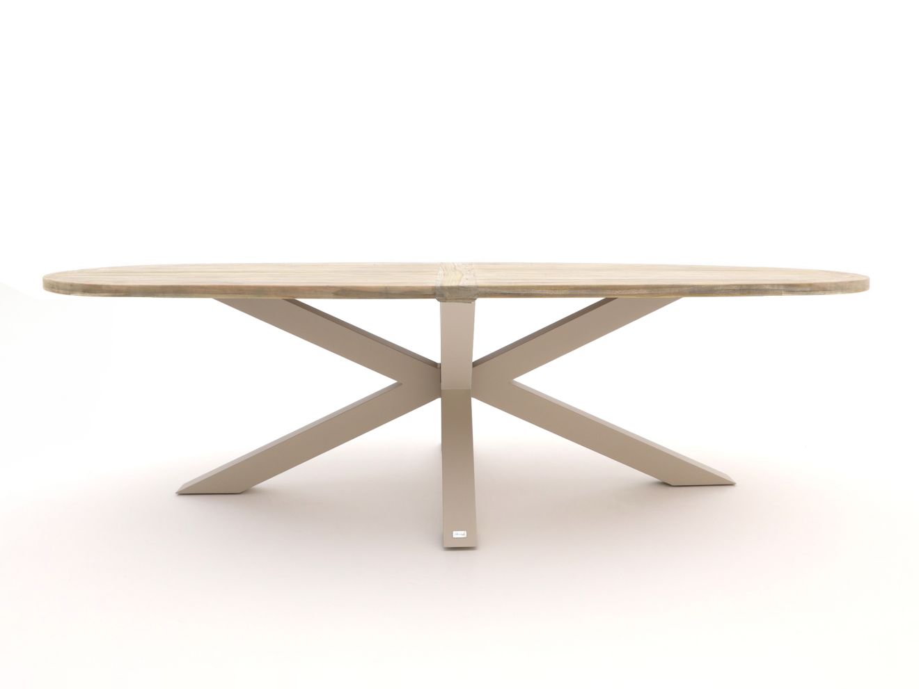 ROUGH-Y Ellips Gartentisch 280x130 cm Ra...