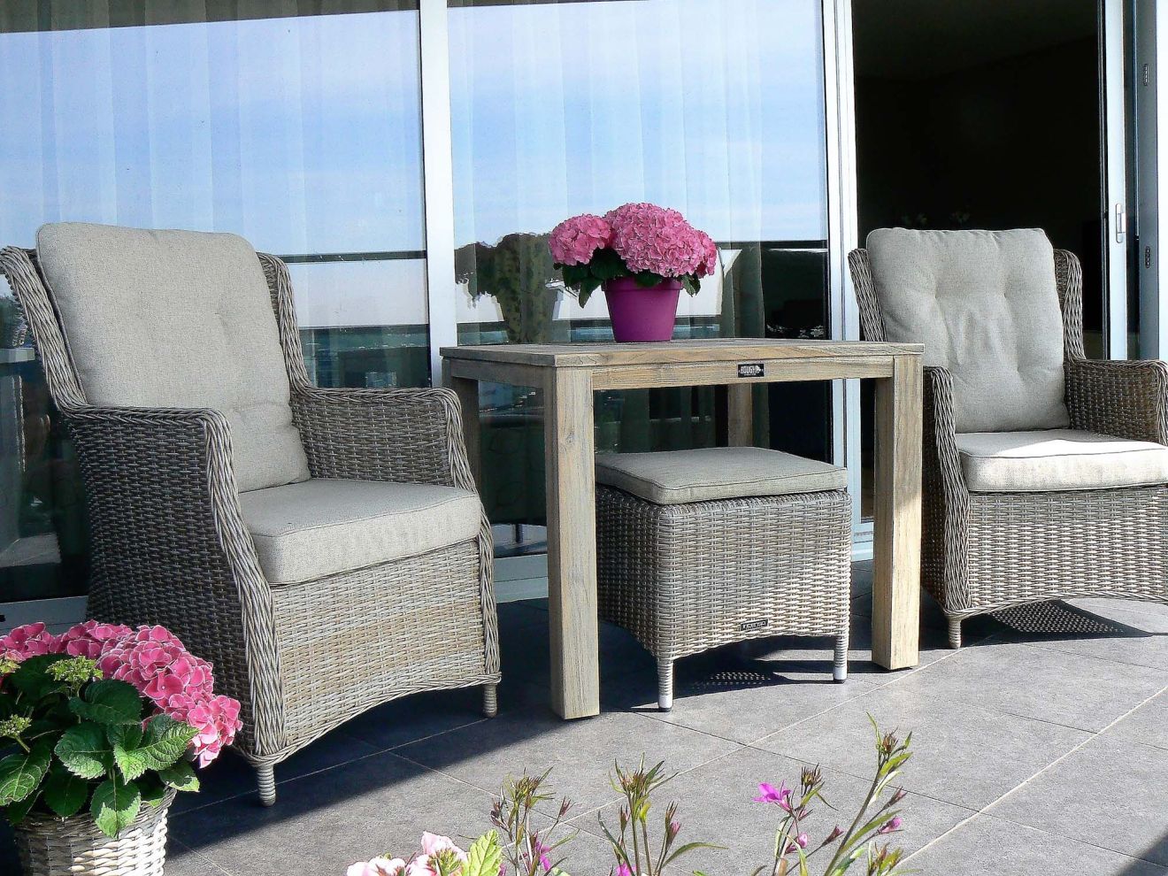 Intenso Milano Beistelltisch Outdoor/Gar...