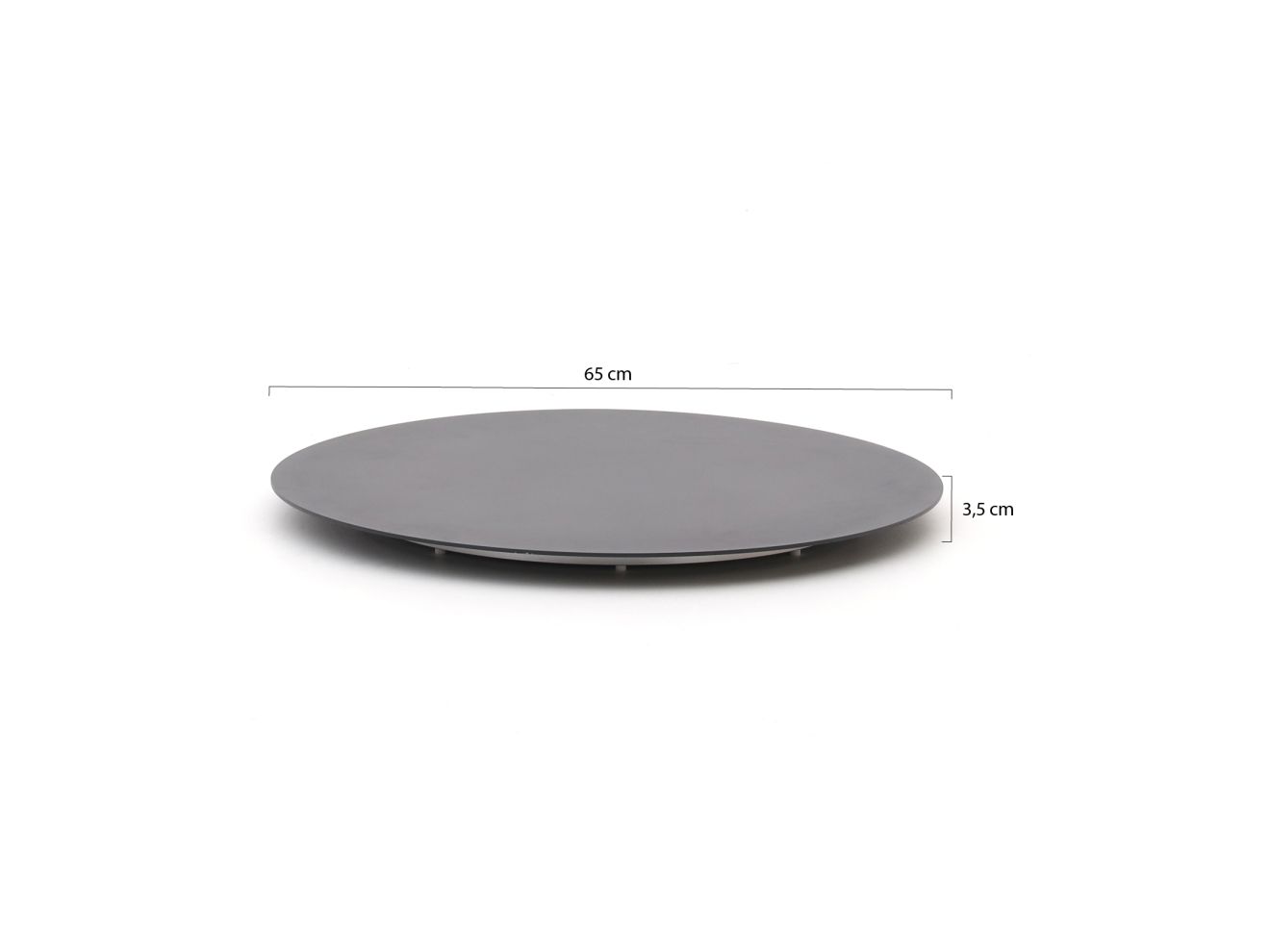 Manifesto Lazy Susan Drehtablett ø 65cm Grau 65cm Rabatt: 6 % Manifesto Lazy Susan Drehtablett ø 65cm Grau 65cm Rabatt: 6 %