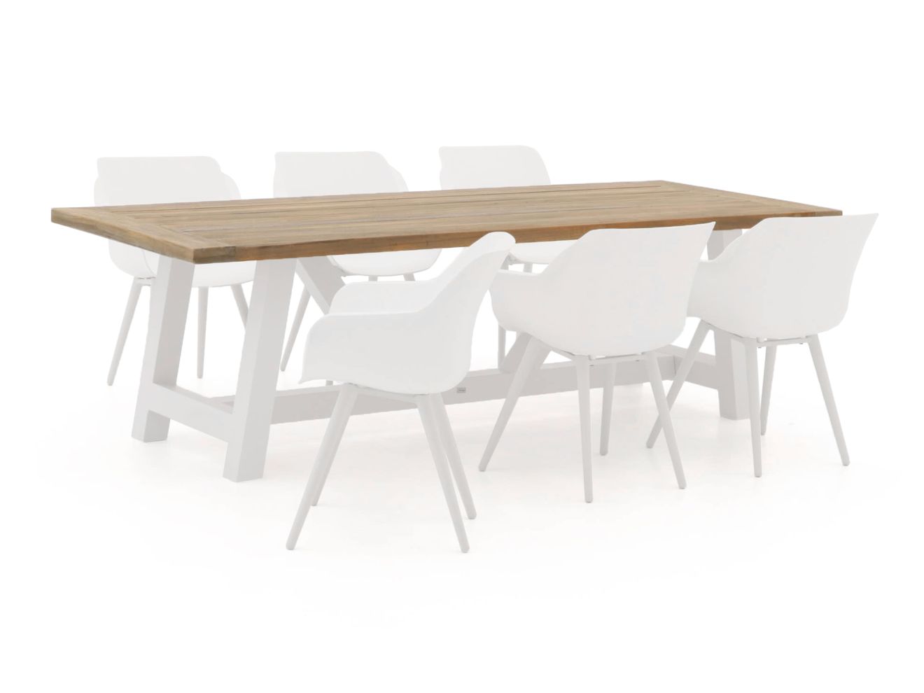 Hartman Sophie Studio/Bresimo 260 cm Gartenmöbel-Set 7-teilig Braun  Rabatt: 26 %